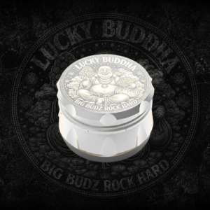 happy buddha herb grinder (black) (copy)