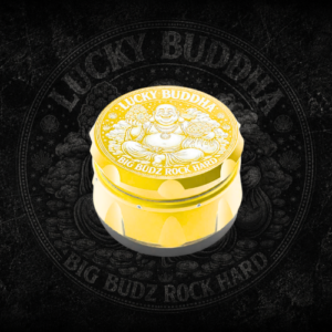happy buddha herb grinder (silver) (copy)